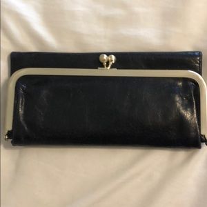 HOBO “Rachel” black leather wallet